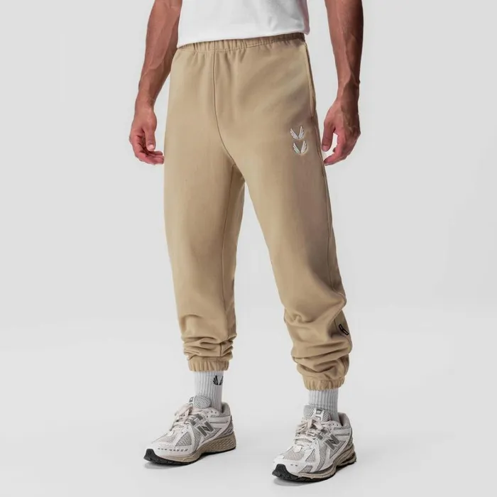 Joggers and Pants Men ASRV TechTerry Oversized Sweats Khaki 034stacked Wings034