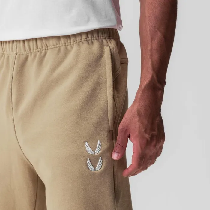 Joggers and Pants Men ASRV TechTerry Oversized Sweats Khaki 034stacked Wings034