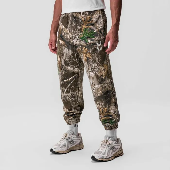Joggers and Pants Men ASRV TechTerry Oversized Sweats Realtree Camo 034stacked Wings034
