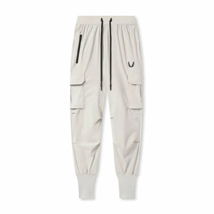 Joggers and Pants Men ASRV TetraLite Cargo High Rib Jogger Stone