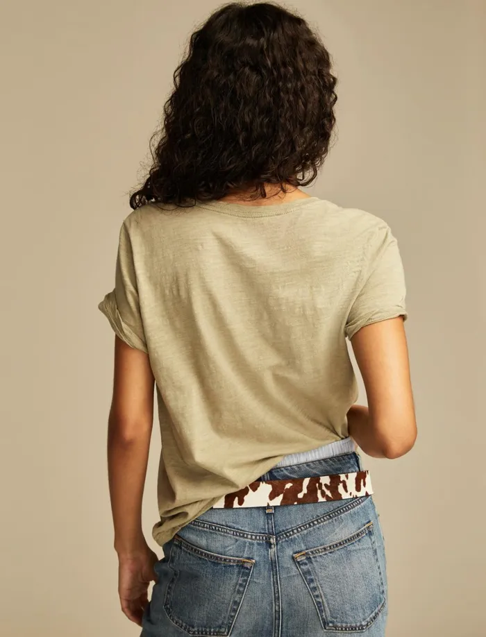 Journey Heart Classic Crew Tea Women Lucky Brand Graphic Tees