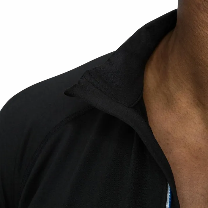 Keenan II Quick Dry Active Top Black Men Trespass Base Layers
