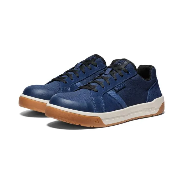 Kenton CarbonFiber Toe Naval AcademyGum Leather Work Sneaker Men KEEN Shoes Kenton CarbonFiber Toe Naval AcademyGum Leather Work Sneaker Men KEEN Shoes