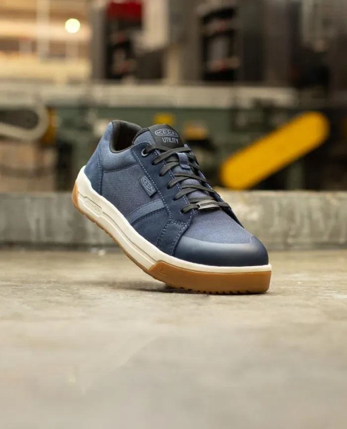 Kenton CarbonFiber Toe Naval AcademyGum Leather Work Sneaker Men KEEN Shoes Kenton CarbonFiber Toe Naval AcademyGum Leather Work Sneaker Men KEEN Shoes