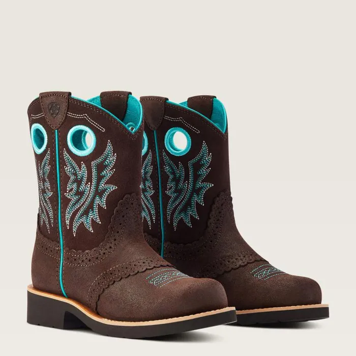 Kids Big Kids039 Footwear Ariat Fatbaby Cowgirl Western Boot Royal Chocolate Kids Big Kids039 Footwear Ariat Fatbaby Cowgirl Western Boot Royal Chocolate