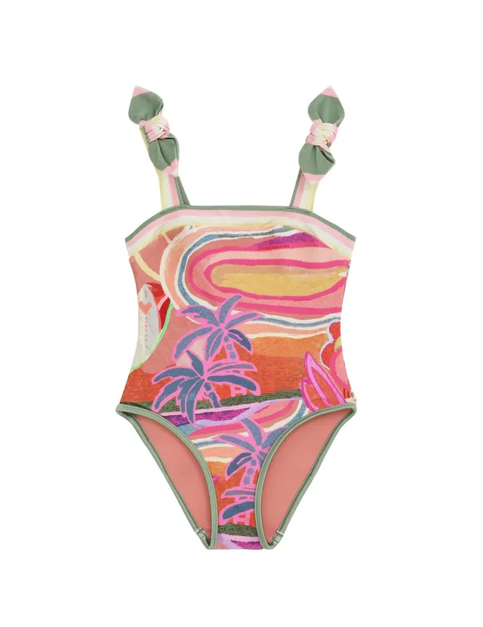 Kids Clothing Zimmermann Tallow Bandeau 1pc Multi