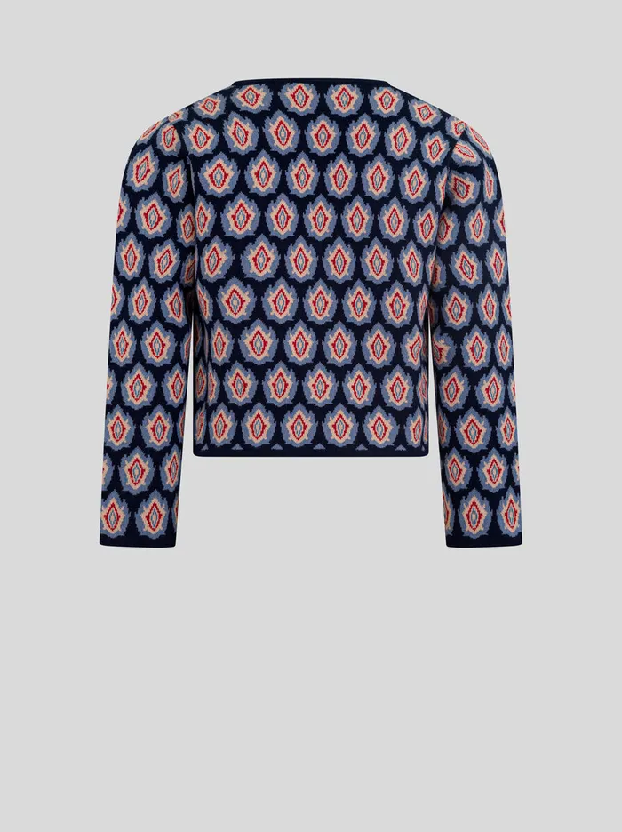 Kids Etro Topwear Cardigan For Children Navy Blue Kids Etro Topwear Cardigan For Children Navy Blue