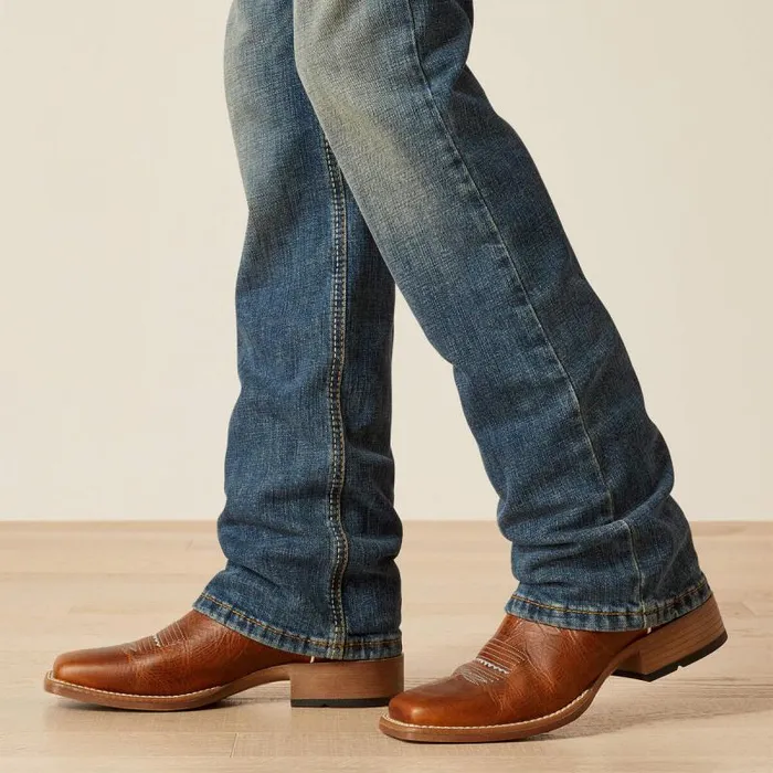 Kids Jeans Ariat B4 Relaxed Sebastian Boot Cut Wave Kids Jeans Ariat B4 Relaxed Sebastian Boot Cut Wave