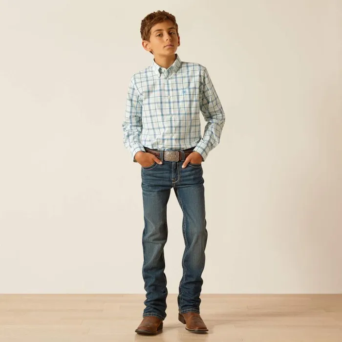 Kids Jeans Ariat B5 Slim Waco Straight Durham Kids Jeans Ariat B5 Slim Waco Straight Durham