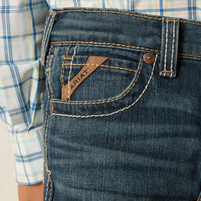 Kids Jeans Ariat B5 Slim Waco Straight Durham Kids Jeans Ariat B5 Slim Waco Straight Durham