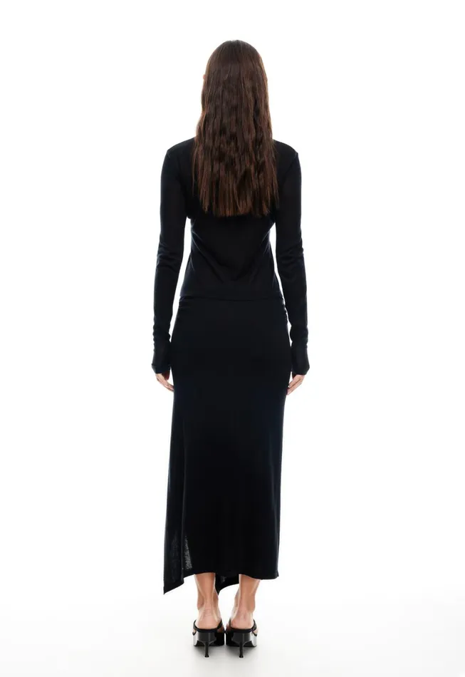 Lioness Fashion BANKS MIDI SKIRT Onyx Women Skirts Lioness Fashion BANKS MIDI SKIRT Onyx Women Skirts