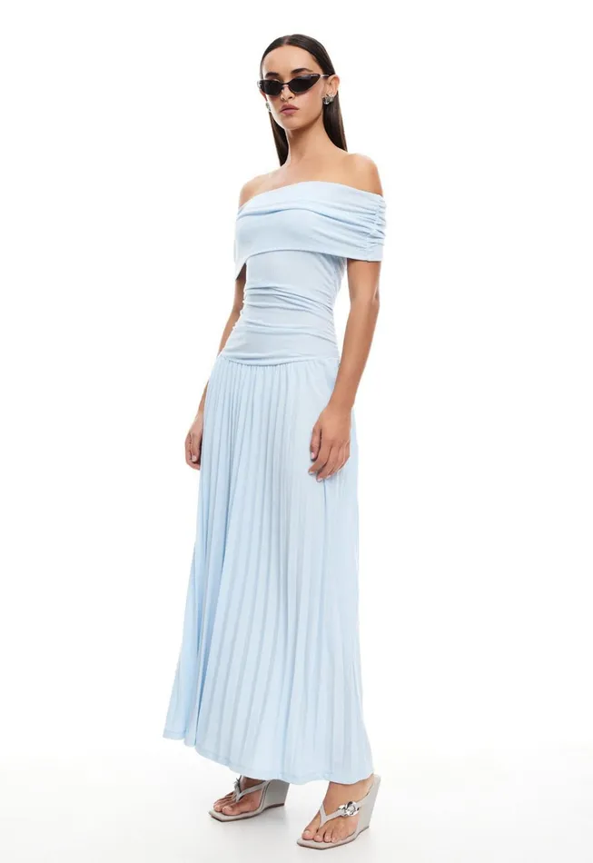 Lioness Fashion FIELD OF DREAMS MAXI Soft Blue Women Dresses Lioness Fashion FIELD OF DREAMS MAXI Soft Blue Women Dresses