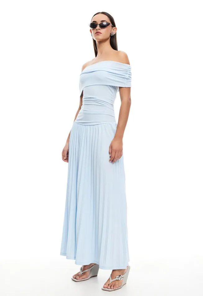 Lioness Fashion FIELD OF DREAMS MAXI Soft Blue Women Dresses Lioness Fashion FIELD OF DREAMS MAXI Soft Blue Women Dresses