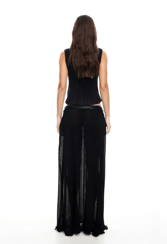 Lioness Fashion FORD MAXI Onyx Women Bottoms Lioness Fashion FORD MAXI Onyx Women Bottoms