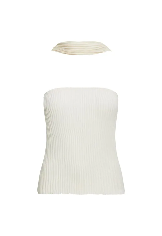Lioness Fashion FORD STRAPLESS TOP Ivory Women Tops Lioness Fashion FORD STRAPLESS TOP Ivory Women Tops