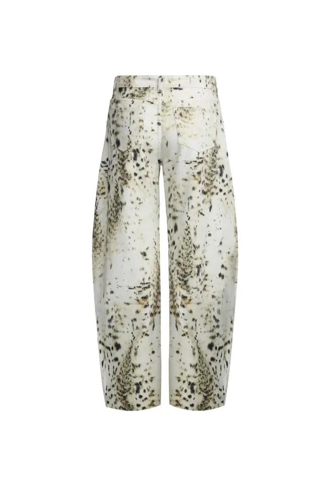 Lioness Fashion HORSESHOE JEAN Snow Leopard Women Bottoms Lioness Fashion HORSESHOE JEAN Snow Leopard Women Bottoms