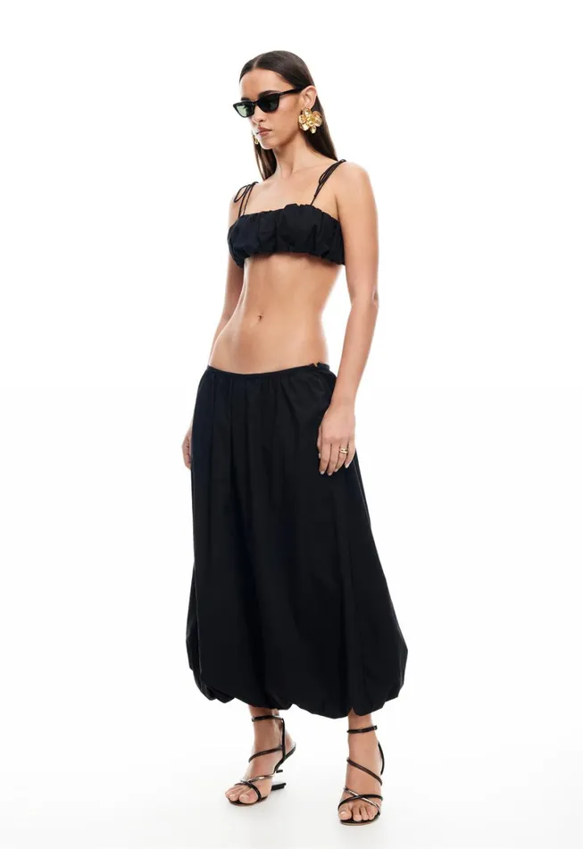 Lioness Fashion INTUITION BUBBLE MIDI SKIRT Onyx Women Skirts Lioness Fashion INTUITION BUBBLE MIDI SKIRT Onyx Women Skirts