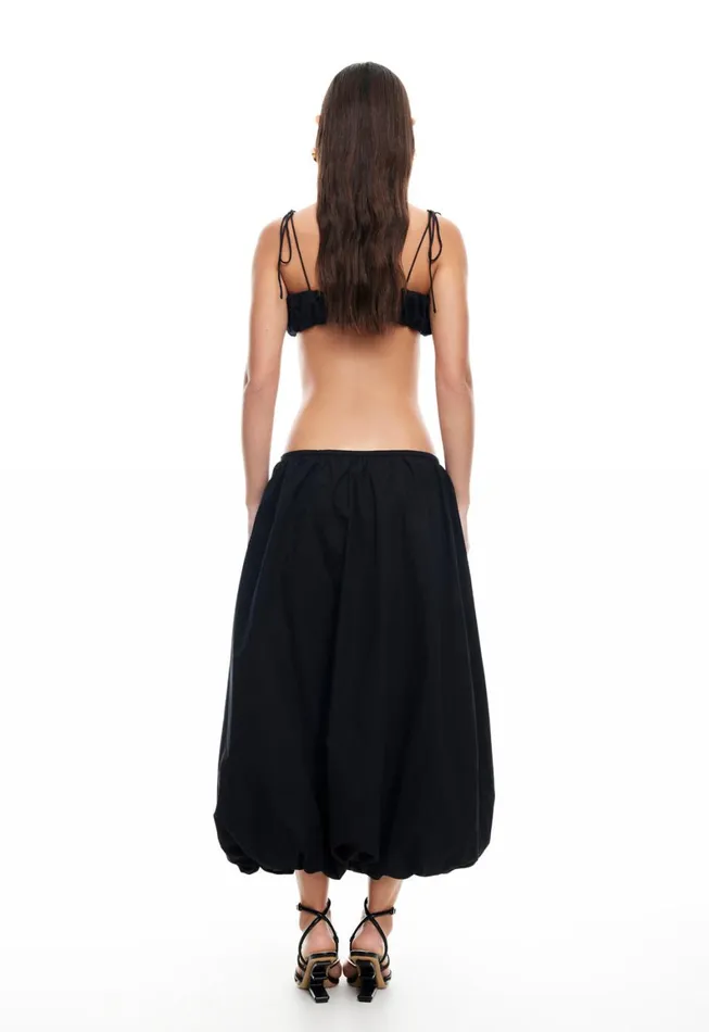 Lioness Fashion INTUITION BUBBLE MIDI SKIRT Onyx Women Skirts Lioness Fashion INTUITION BUBBLE MIDI SKIRT Onyx Women Skirts