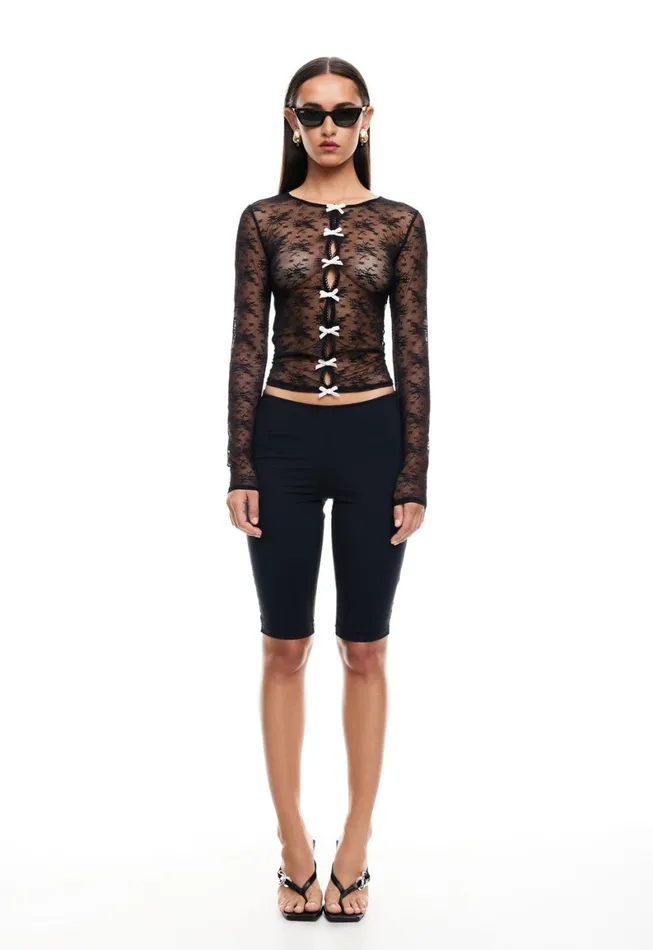Lioness Fashion RENDEZVOUS CAPRIS Onyx Women Shorts Lioness Fashion RENDEZVOUS CAPRIS Onyx Women Shorts