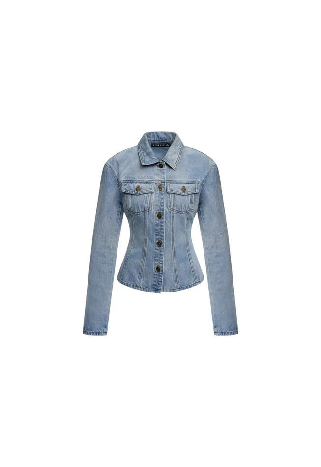 Lioness Fashion RIDER DENIM JACKET Light Denim Women Denim Lioness Fashion RIDER DENIM JACKET Light Denim Women Denim