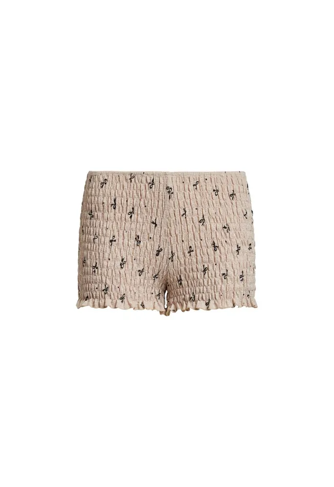 Lioness Fashion TERRA SHORT Beige Bow Women Shorts Lioness Fashion TERRA SHORT Beige Bow Women Shorts