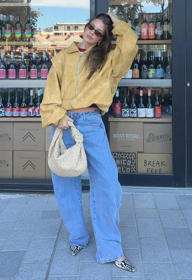 Lioness Fashion VISTA BOMBER Mustard Women Outerwear Lioness Fashion VISTA BOMBER Mustard Women Outerwear