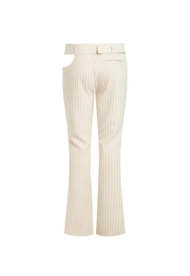 Lioness Fashion YVES PANT Cream Pinstripe Women Pants Lioness Fashion YVES PANT Cream Pinstripe Women Pants