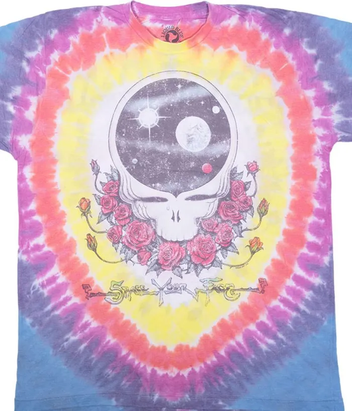Liquid Blue PolyCotton TShirt Men Vintage Space Your Face PolyCotton TieDye TShirt Liquid Blue PolyCotton TShirt Men Vintage Space Your Face PolyCotton TieDye TShirt