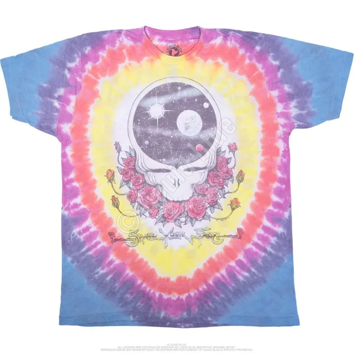 Liquid Blue PolyCotton TShirt Men Vintage Space Your Face PolyCotton TieDye TShirt Liquid Blue PolyCotton TShirt Men Vintage Space Your Face PolyCotton TieDye TShirt