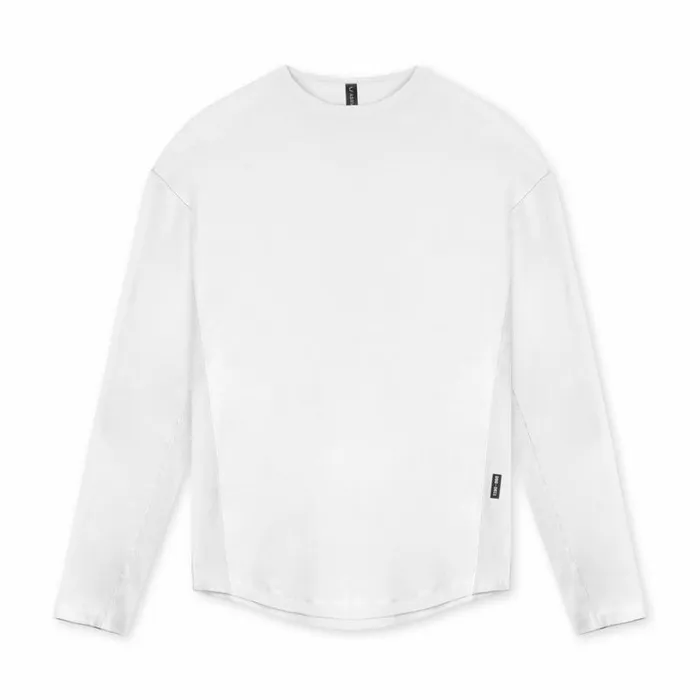 Long Sleeves Men ASRV CottonPlus Vented Long Sleeve White