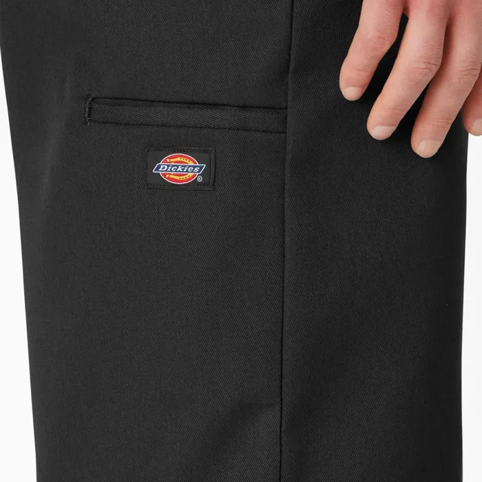 Loose Fit Flat Front Work Shorts 13034 Black Black bk Men Dickies Work Shorts Loose Fit Flat Front Work Shorts 13034 Black Black bk Men Dickies Work Shorts