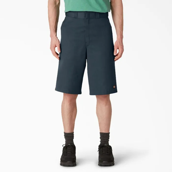 Loose Fit Flat Front Work Shorts 13034 Dark Navy Dark Navy dn Men Dickies Work Shorts Loose Fit Flat Front Work Shorts 13034 Dark Navy Dark Navy dn Men Dickies Work Shorts