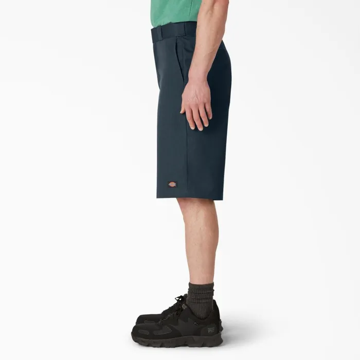 Loose Fit Flat Front Work Shorts 13034 Dark Navy Dark Navy dn Men Dickies Work Shorts Loose Fit Flat Front Work Shorts 13034 Dark Navy Dark Navy dn Men Dickies Work Shorts
