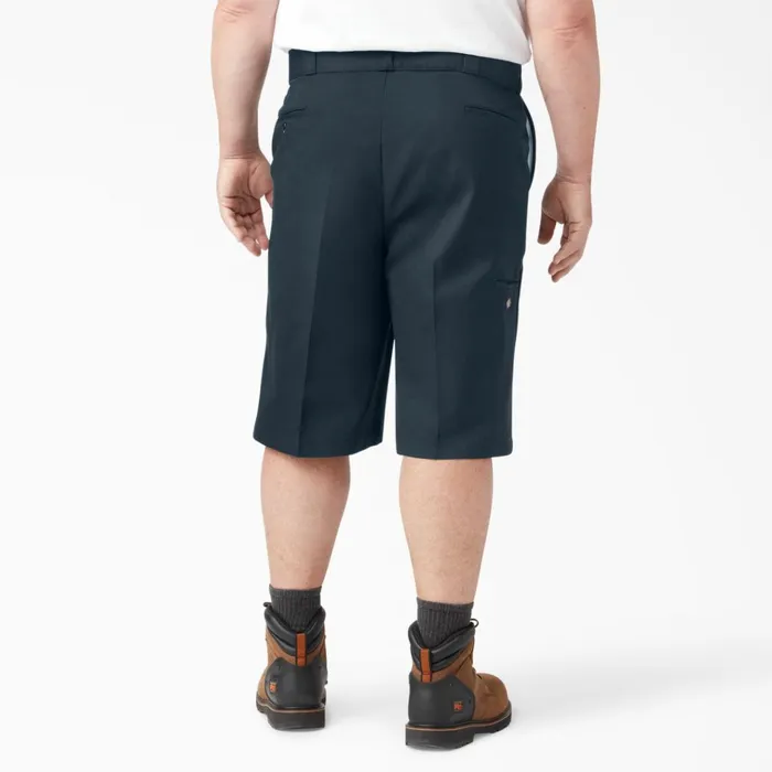Loose Fit Flat Front Work Shorts 13034 Dark Navy Dark Navy dn Men Dickies Work Shorts Loose Fit Flat Front Work Shorts 13034 Dark Navy Dark Navy dn Men Dickies Work Shorts