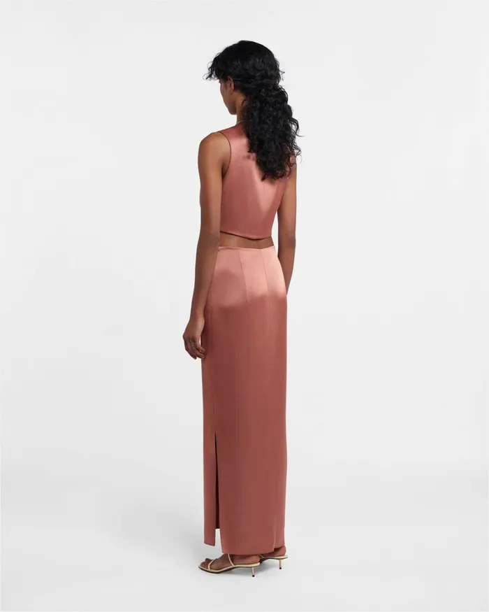 Lucca Brown Terra Women Nanushka Dresses Lucca Brown Terra Women Nanushka Dresses