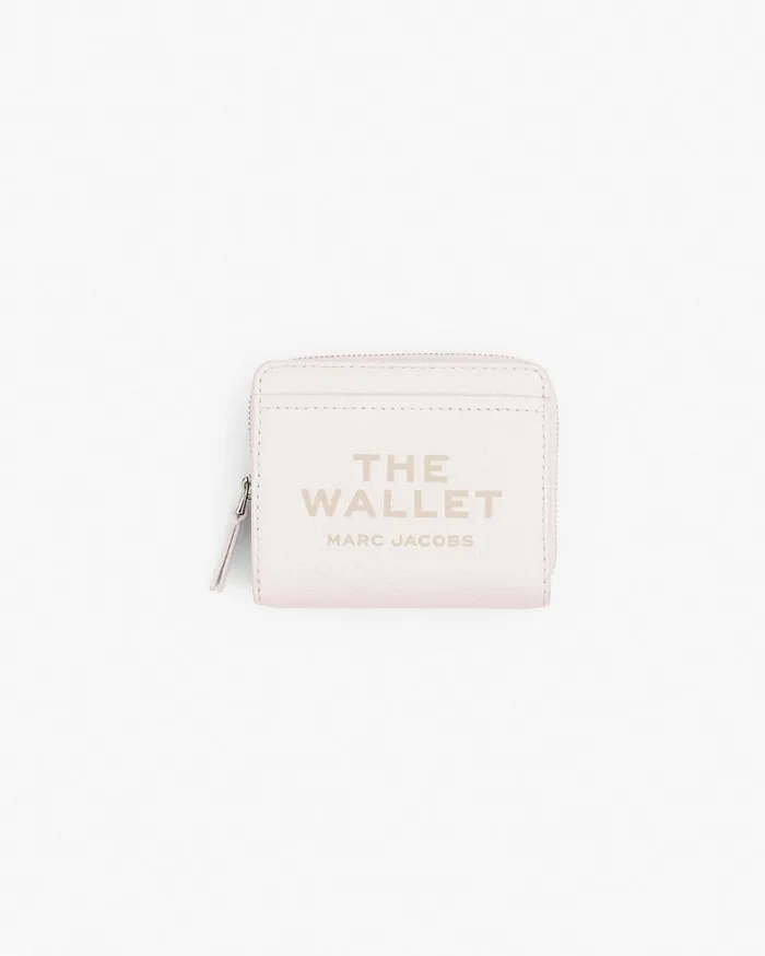 Marc Jacobs Small Wallets Women The Leather Mini Compact Wallet Cotton