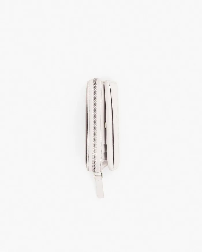 Marc Jacobs Small Wallets Women The Leather Mini Compact Wallet Cotton