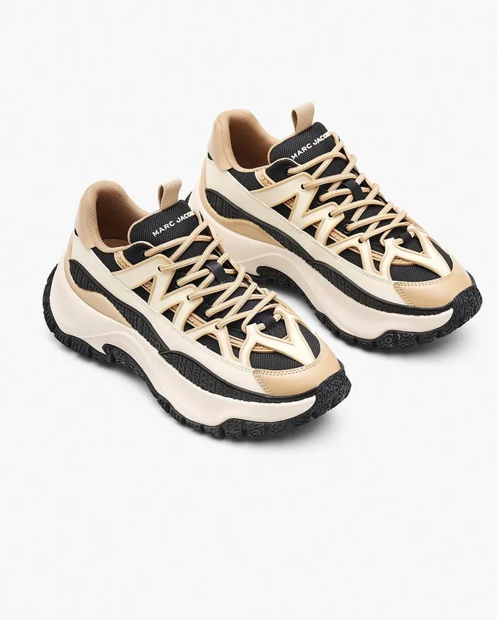 Marc Jacobs Sneakers Women The Colorblock Lazy Hiker Camel Multi