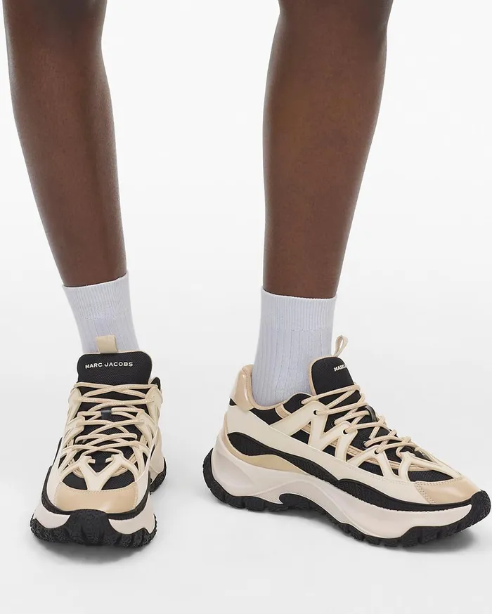 Marc Jacobs Sneakers Women The Colorblock Lazy Hiker Camel Multi