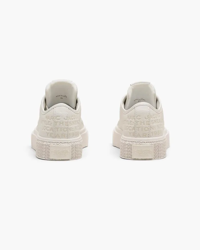 Marc Jacobs Sneakers Women The Leather Sneaker Cotton White