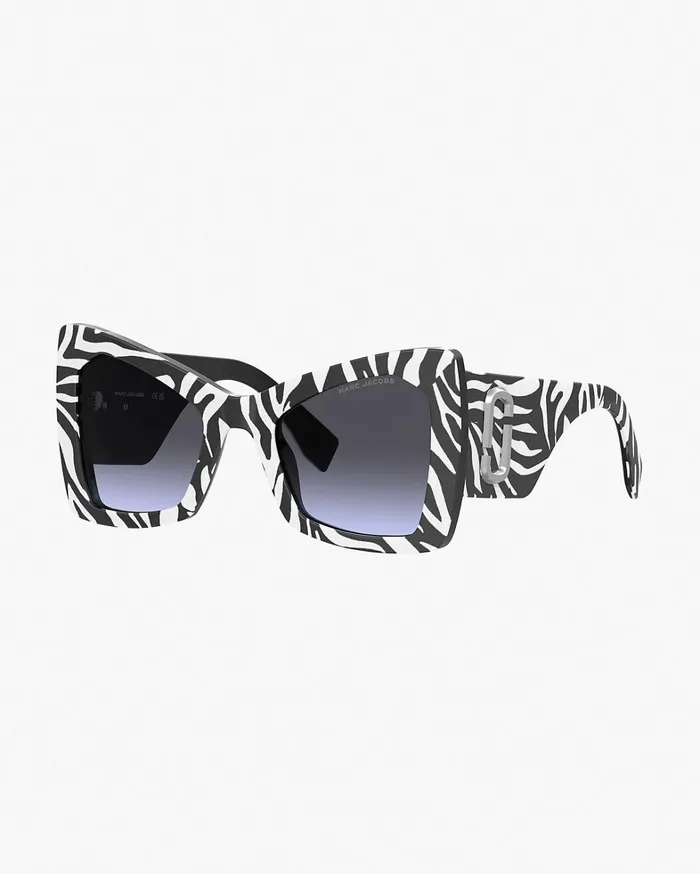 Marc Jacobs Sunglasses Women The J Marc Oversized Cat Eye Sunglasses Blackwhite Marc Jacobs Sunglasses Women The J Marc Oversized Cat Eye Sunglasses Blackwhite