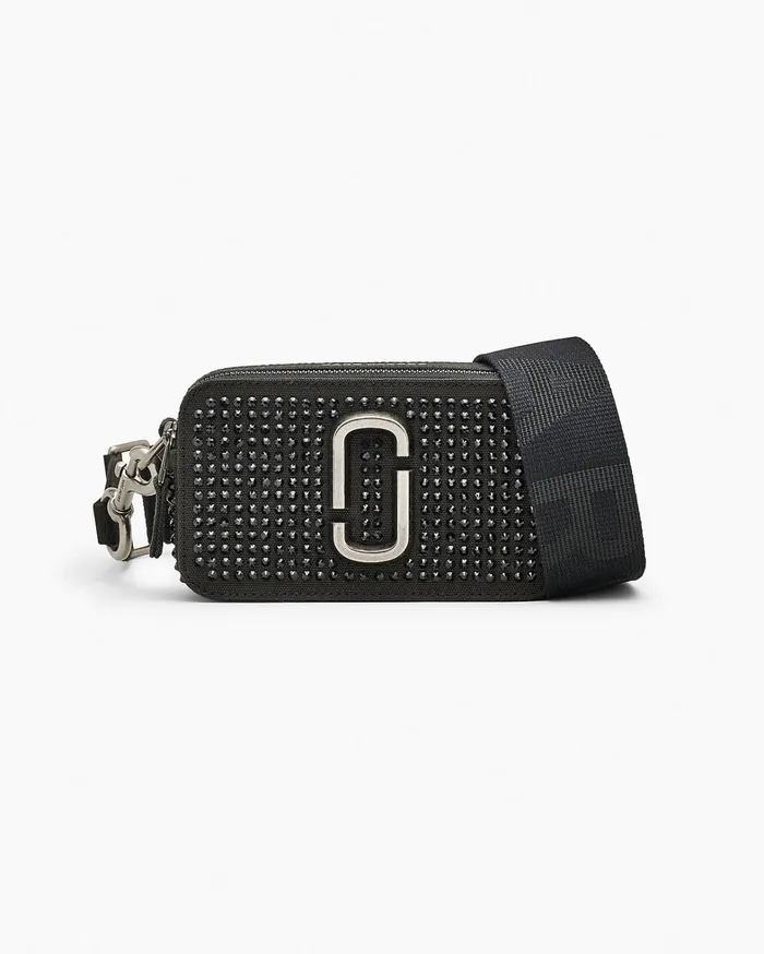 Marc Jacobs The Snapshot Women The Crystal Canvas Snapshot Black Crystal