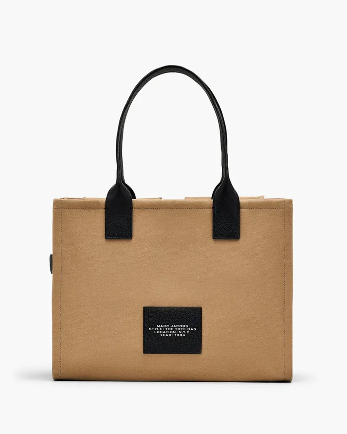 Marc Jacobs The Tote Bag Women The Cargo Canvas Large Tote Bag Camel