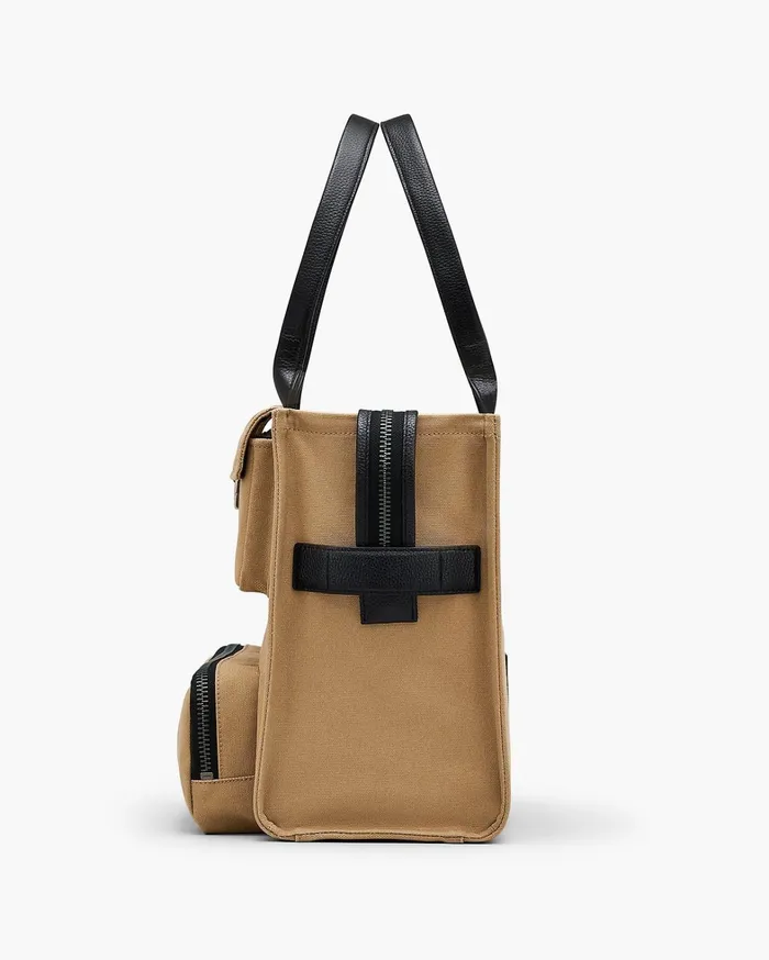 Marc Jacobs The Tote Bag Women The Cargo Canvas Large Tote Bag Camel
