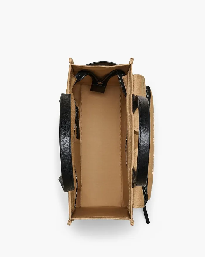 Marc Jacobs The Tote Bag Women The Cargo Canvas Large Tote Bag Camel