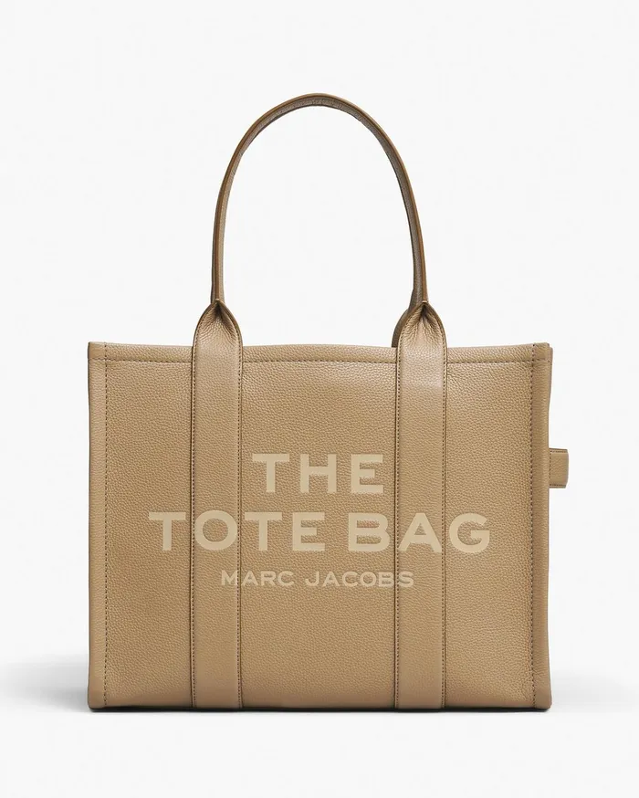 Marc Jacobs The Tote Bag Women The Leather Large Tote Bag Camel