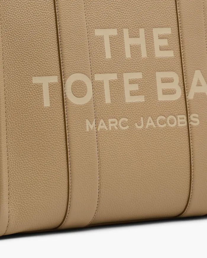 Marc Jacobs The Tote Bag Women The Leather Large Tote Bag Camel