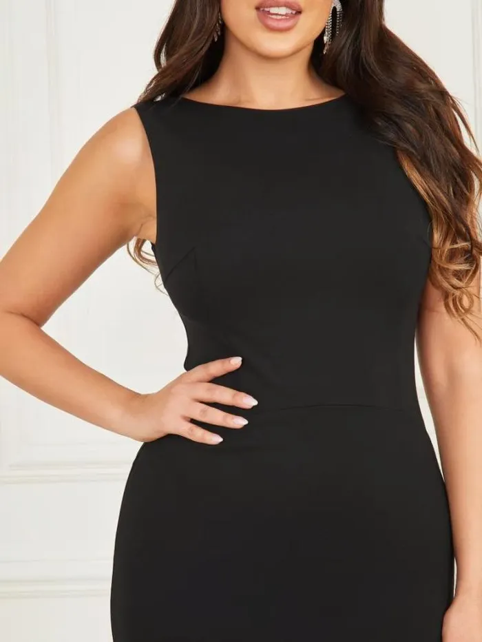 Marciano Cresta Dress Black Women Dresses Marciano Cresta Dress Black Women Dresses