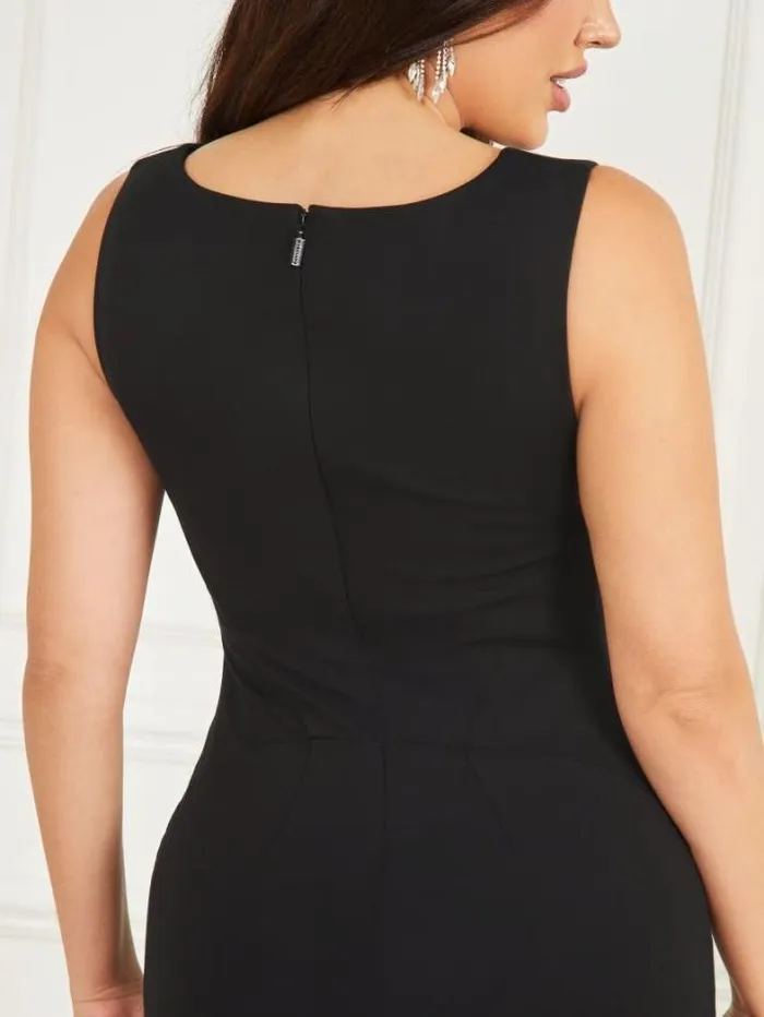 Marciano Cresta Dress Black Women Dresses Marciano Cresta Dress Black Women Dresses