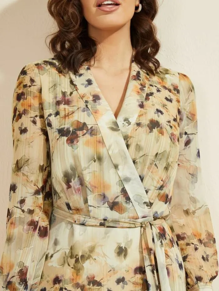 Marciano Floral Blush Midi Dress Floral Blush Print Women Dresses Marciano Floral Blush Midi Dress Floral Blush Print Women Dresses